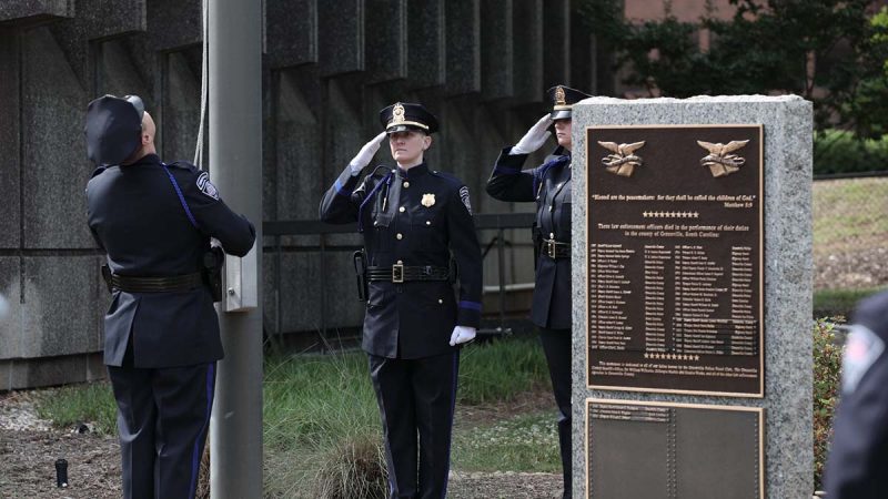 2026 Law enforcement memorial service - Greenville County Sheriff's Office photo - May 12, 2026