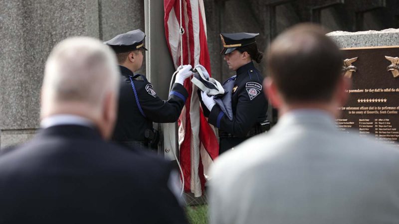 2026 Law enforcement memorial service - Greenville County Sheriff's Office photo - May 12, 2026
