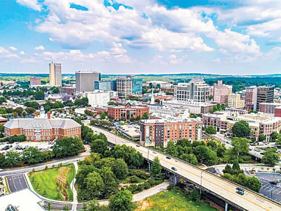 Greenville skyline